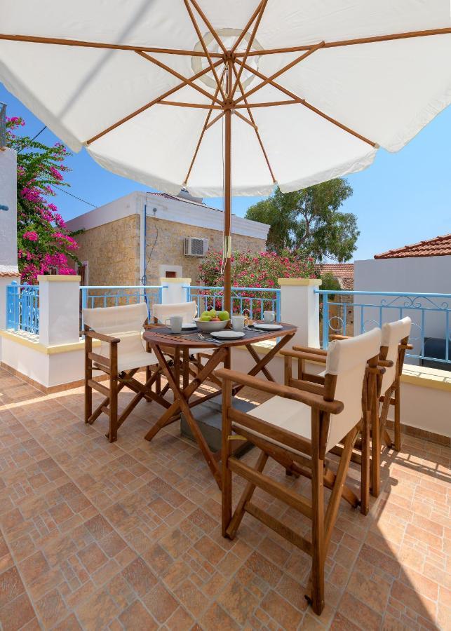 Anastasia House Villa Chalki Town Luaran gambar