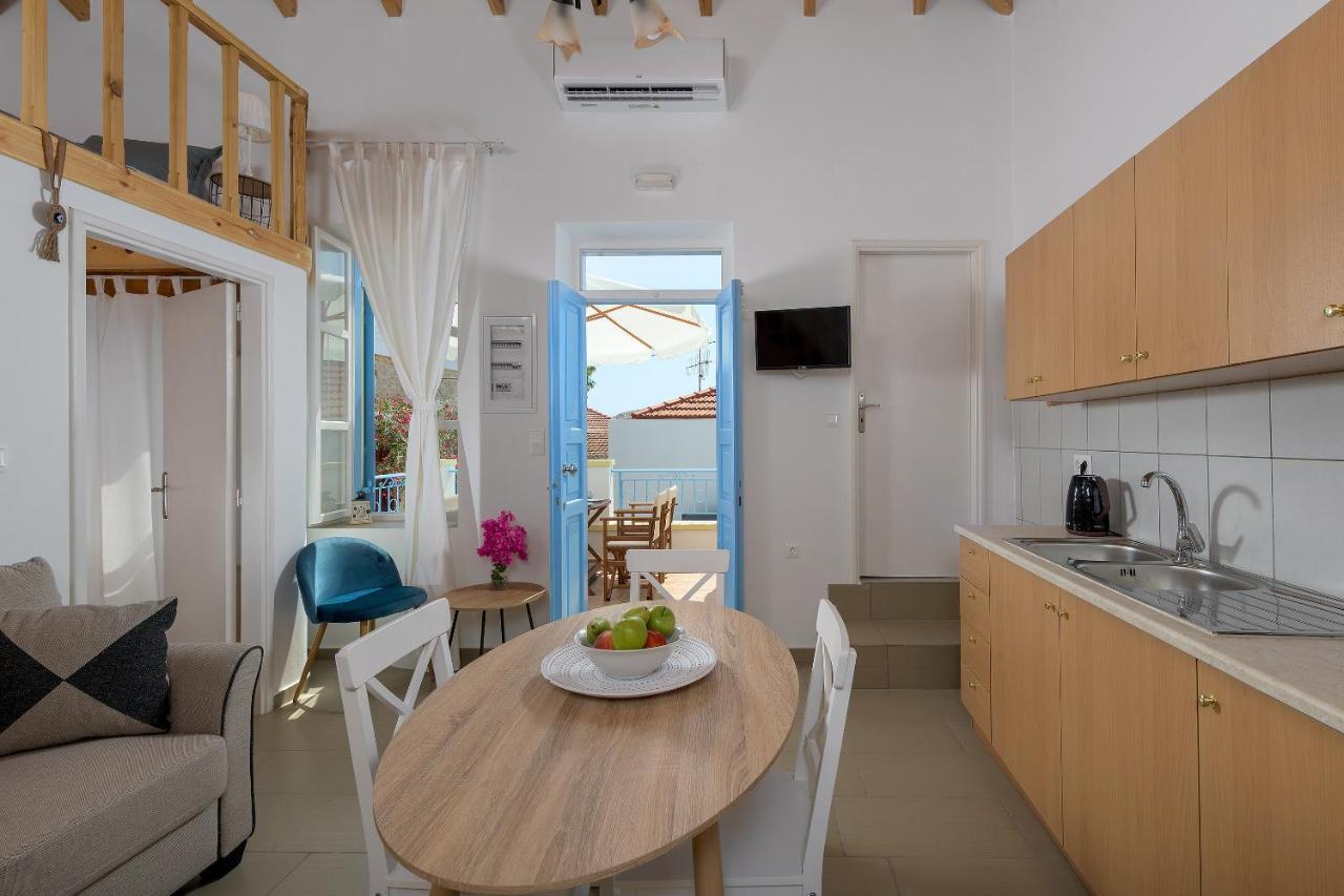 Anastasia House Villa Chalki Town Luaran gambar